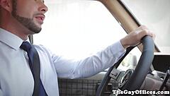 Muscular Boss Fucks Employee Doggystyle