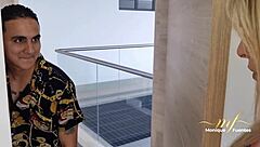 Hot milf has her first threesome with two young 18+ guys - monique fuente - danner mendez - dani clark