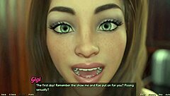 stranded in space 29 - kisses from gigi in hentai 3d game.