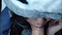 I can't resist her; this cute teen 18+ babe loves deepthroat.