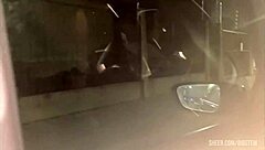 i made the curvy novinha pay the uber ride with a blowjob after the party