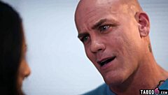 Latina stepdaughter Kiarra Kai experiences a power trip with stepdad in classroom.