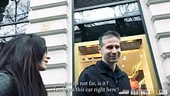 hot bella beretta pounded outdoors