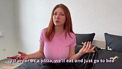 Fucking stepsister roughly in shared bed with passion