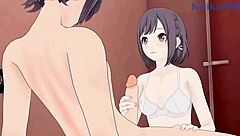 ena shinonome and shizuku hinomori intense encounter in project sekai hentai