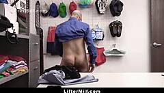 Blonde Milf Caught Stealing Lingerie and Jewelry Faces Harsh Punishment