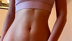 petite horny teen maiskii asks which hole to fuck first