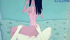 Intense teen sex with Miss Nagatoro in 3D