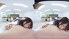 Japanese student gives blowjob and anal in classroom confession