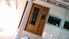 Petite 18+ Teen Feels Excited During Her First Blowjob