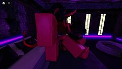 Having fun with my demon girlfriend on Valentine's Day Roblox