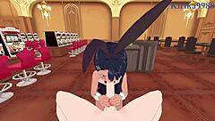 Intense teen sex with Miss Nagatoro in 3D