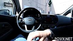 Petite 18+ Teen Feels Excited During Her First Blowjob