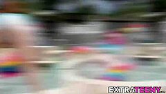 Redhead Teen Gets Facialized During Outdoor Blowjob And Hardcore Fucking!