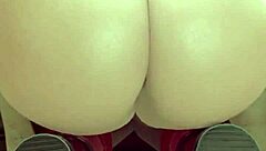 Latina teen bent over in POV animation, big tits bouncing - part 2