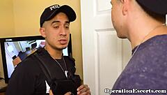 Dicksucking Prostitute Riding Cop's Cock?