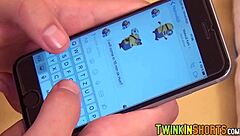 Young gay guy enjoys massage before fingerfucking!