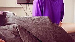 Stepsisters prank leads to handjob and double cum in pussy