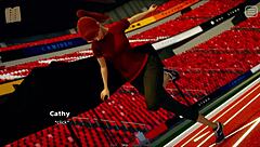 in this hentai anime the brunette bully becomes my lover in episode 84. she dominates with big cock.