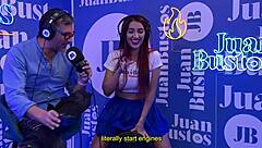 Jessica Sodi shares her crazy fantasies while cumming on the vibrator machine.