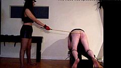 Intense Punishment with Hard Caning and Spanking