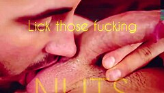 Gay Fucking with Deepthroat and Cum in Mouth