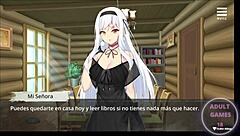 Is the witch naked in this dating game?