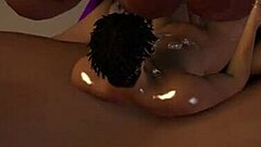 Youre In A Nightmare Sliding Down Giant Big Breast Women Who Want To Make You Cum