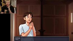 Embarrassing Moment with Mother-in-Law in Summertime Saga