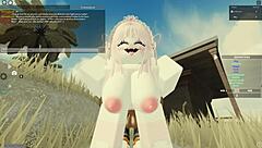 I experienced intense anal, deepthroat, doggystyle, and riding with a beautiful slut in Roblox porn