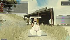 I experienced intense anal, deepthroat, doggystyle, and riding with a beautiful slut in Roblox porn