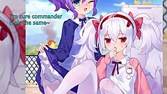 Azur lane hentai feet jerk off instructions