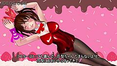 I want to do it more ecchi from behind in bunny cosplay!!