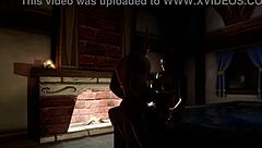 Bath time fun with deepthroat in Warcraft parody hentai