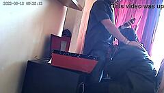 sucking the boss's monster cock in the office