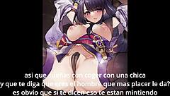 watch shogun raiden part 2 with femdom jerk off instructions in spanish anime