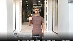 Redhead slut in university yoga gameplay!