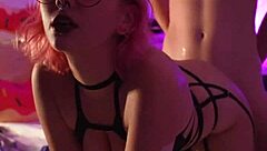 Redhead Licks Monster Cock in Homemade Sex Tape