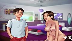 Big cucumber blowjob leads to cum inside in hentai anime!