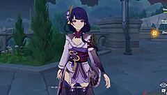 Watch Raiden Shogun in kingdom trailer Genshin Impact exclusive hentai fantasy?