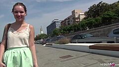 German scout fucks student Mia anal