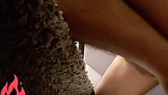 In this homemade video, he attempts to self-fuck again