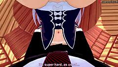 Belfast Quickie in Restaurant with Azurlane Fantasy POV Action