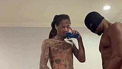 Masked Group Runs Train With Monster Cocks On Me