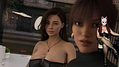 steps of debauchery 45 - stripping naked in the back alley brothel