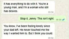 Accidentally sent stepmom a dick pic on WhatsApp. Her wild reaction shocked me to the core!