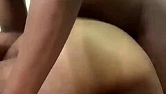 Friend pounded ass hard in bathroom setting