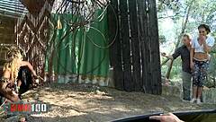 Naomi Lionness Craves Wild Anal as Horny Black Voodoo Bitch in Rough Interracial Play