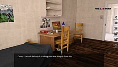 Dreams of Desire - Aby Giving Handjob and Blowjob to Alex as Reward