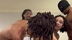 Masked Group Runs Train With Monster Cocks On Me